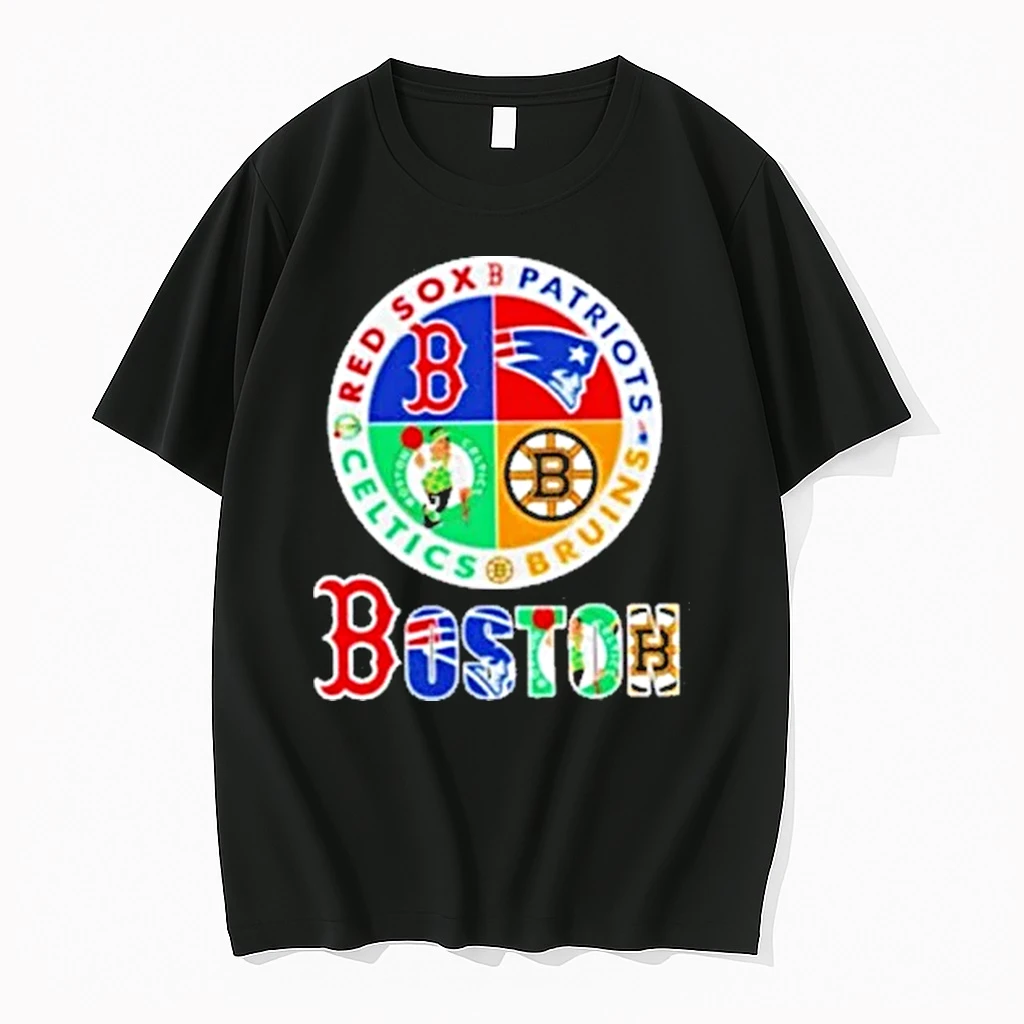 Boston Teams Boston Red Sox X New England Patriots X Boston Celtics X Boston Bruins Shirts