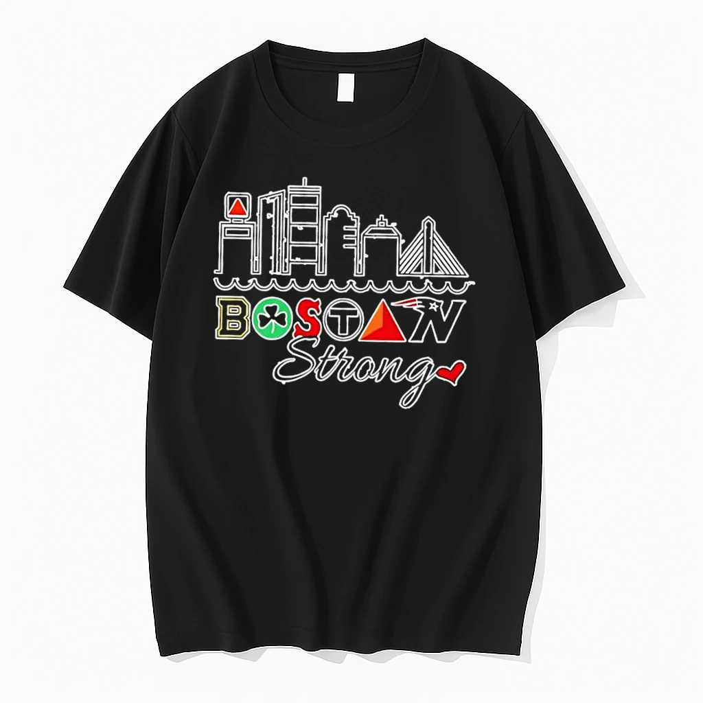 Boston City Sports Strong Skyline Shirts