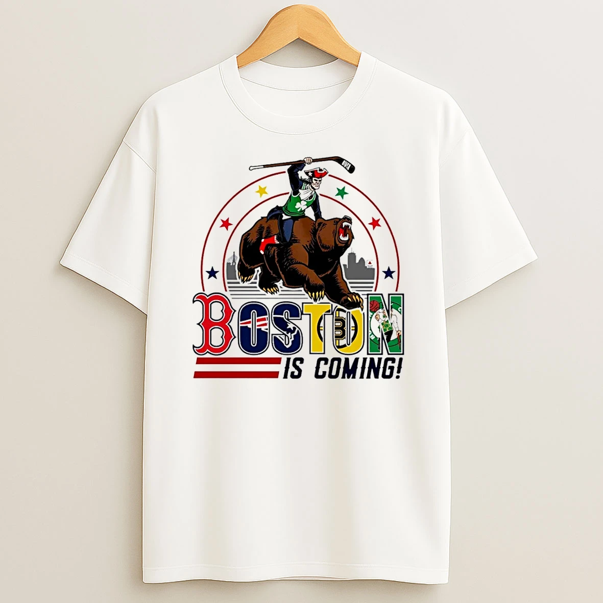 Boston Sports Team Is Coming Pat Patriot Shirts
