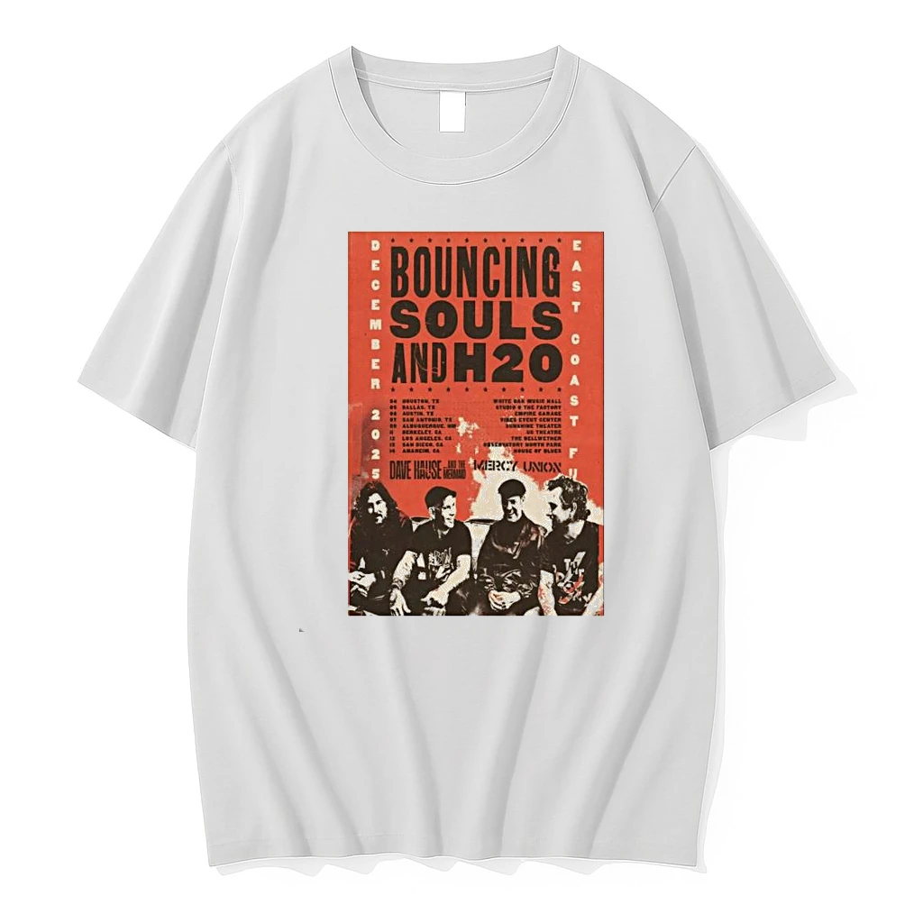 Bouncing Souls And H20 Dec 2025 Ecfu Tour Shirts