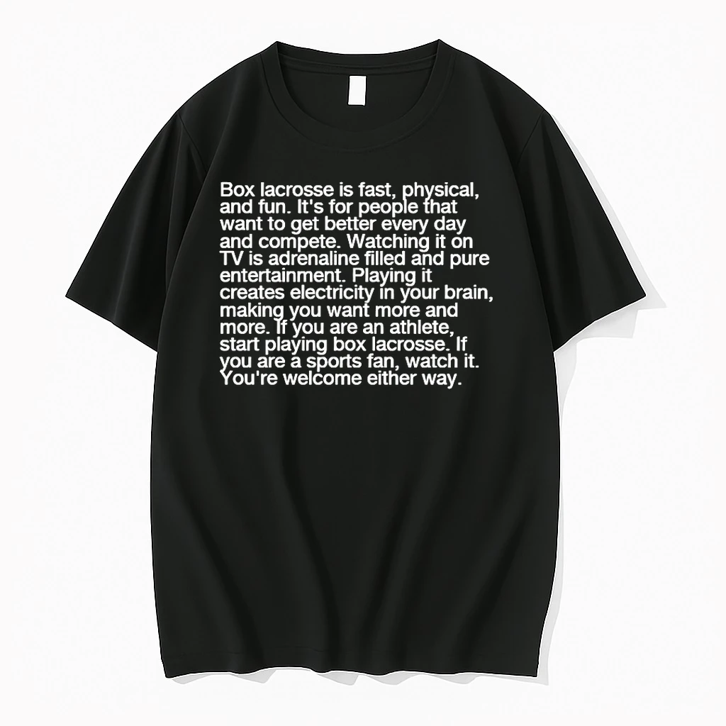 Box Lacrosse Is Fast Physical And Fun Shirts