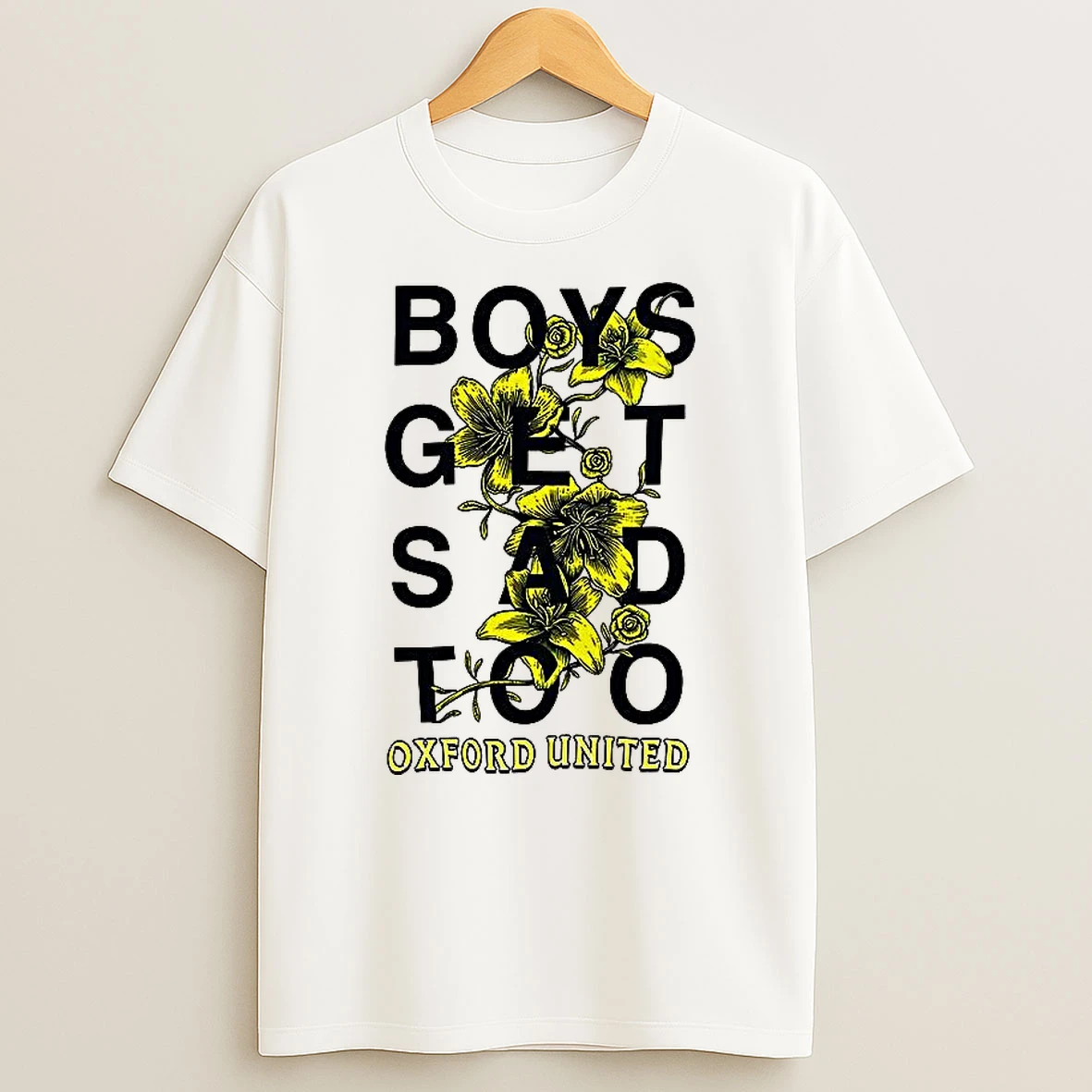Boys Get Sad Too Oxford United Shirts