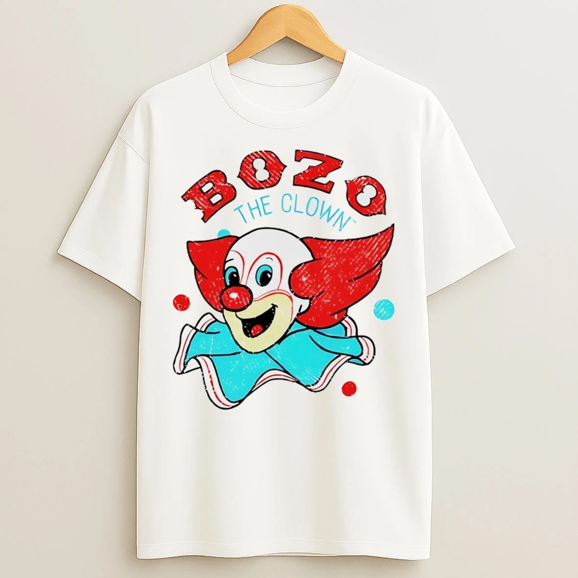 Bozo The Clown Retro Cartoon T Shirts
