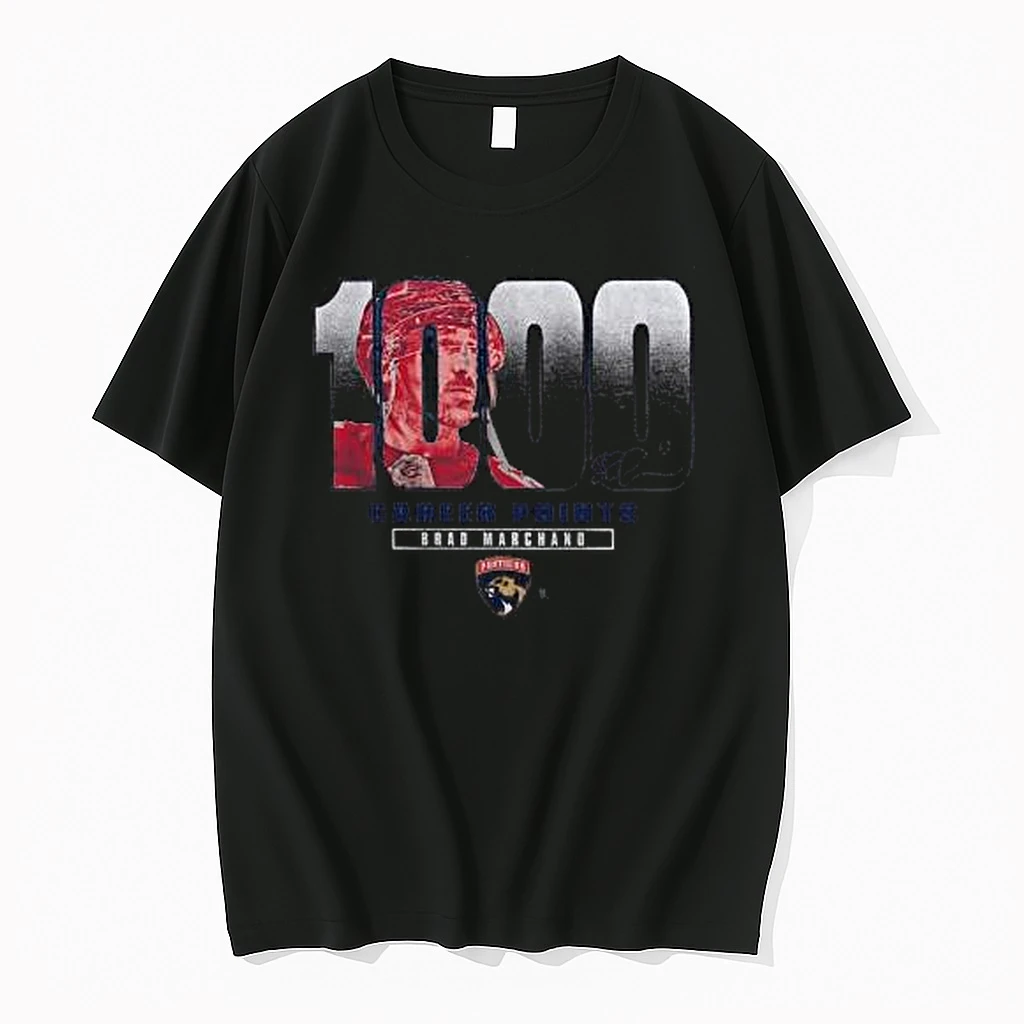 Brad Marchand Florida Panthers 1000 Career Points Legacy Shirts