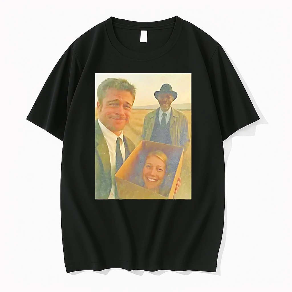 Brad Pitt Morgan Freeman And Gwyneth Paltrow Se7en Selfie Shirts