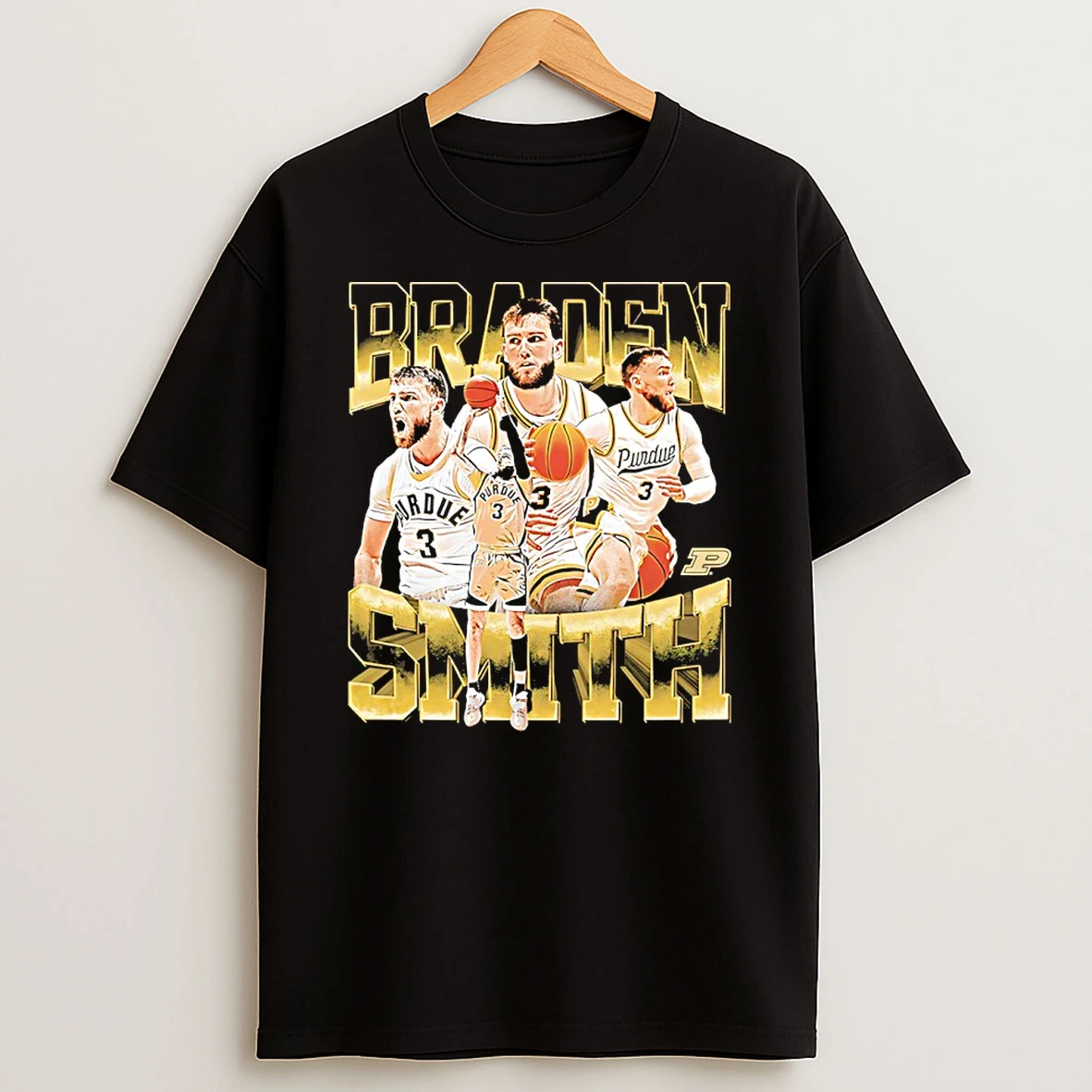 Braden Smith Purdue University Basketball Collage Graphic Shirts