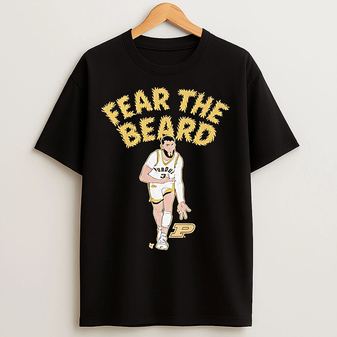 Braden Smith Fear The Beard Purdue Boilermakers T Shirts