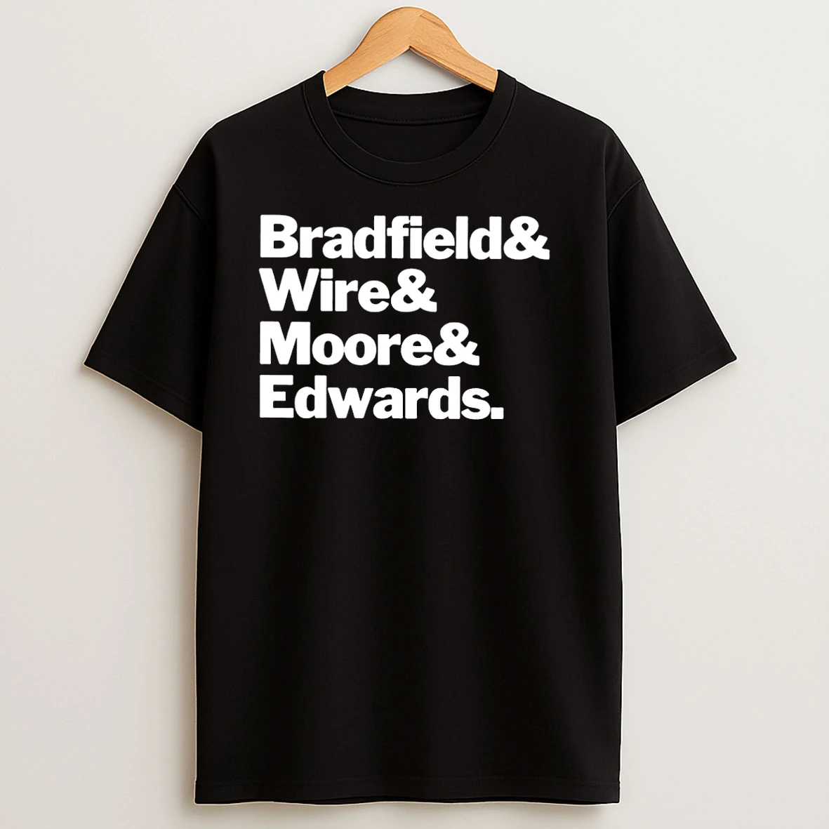 Bradfield And Wire And Moore And Edwards Christmas T Shirts