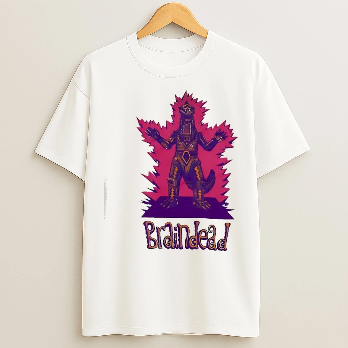Brain Dead X Godzilla Mechagodzilla T Shirts