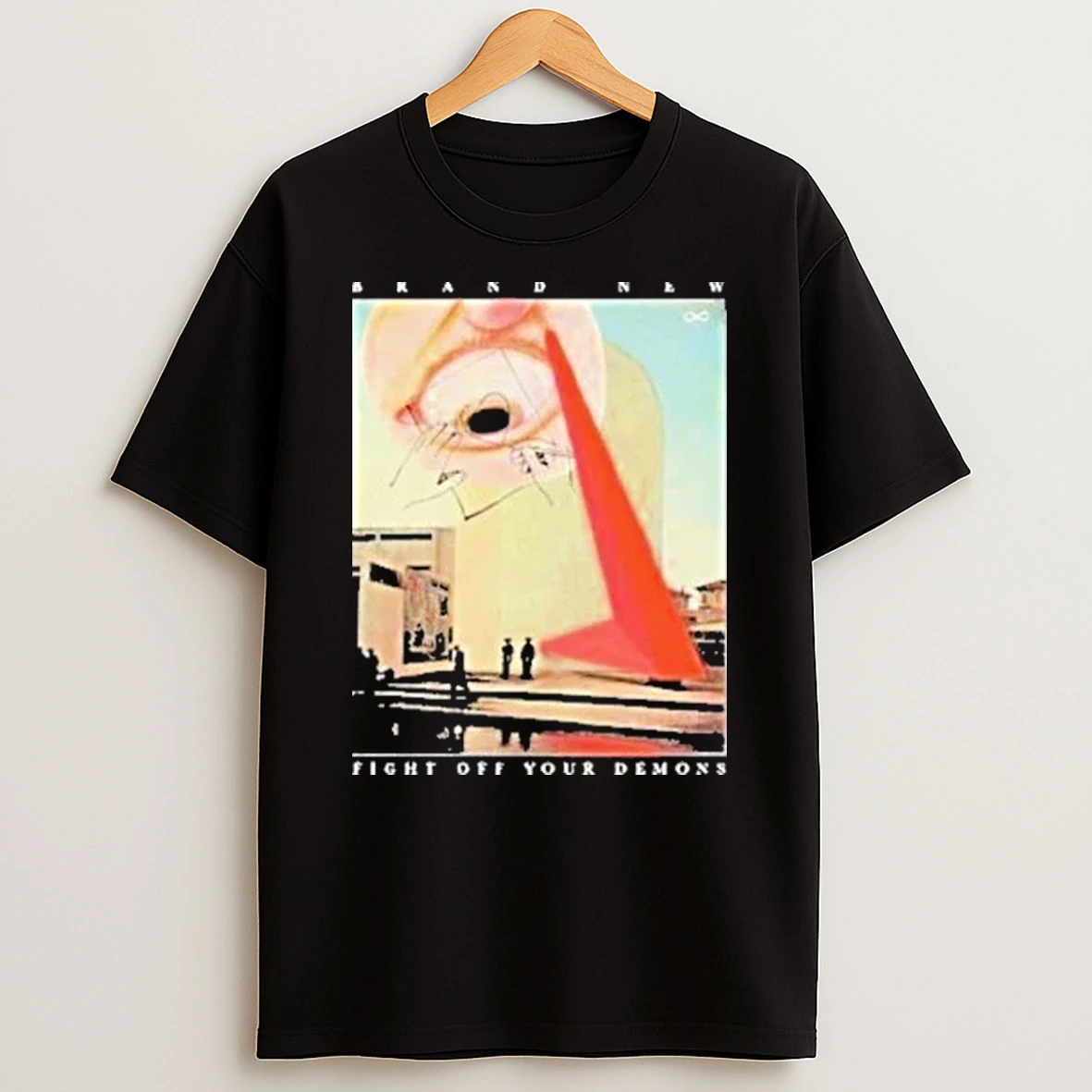 Brand New Fight Off Your Demons Surreal Eye Shirts