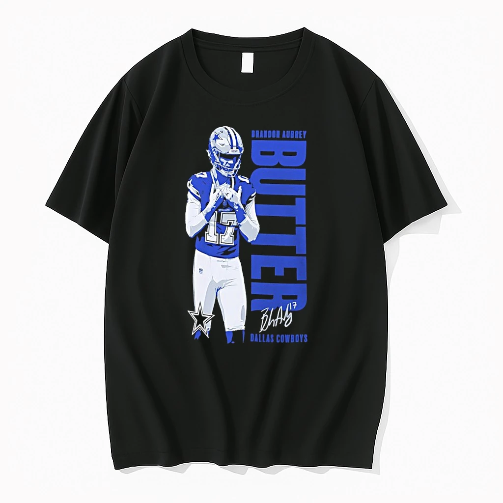Brandon Aubrey Like Butter Dallas Cowboys Signature Shirts