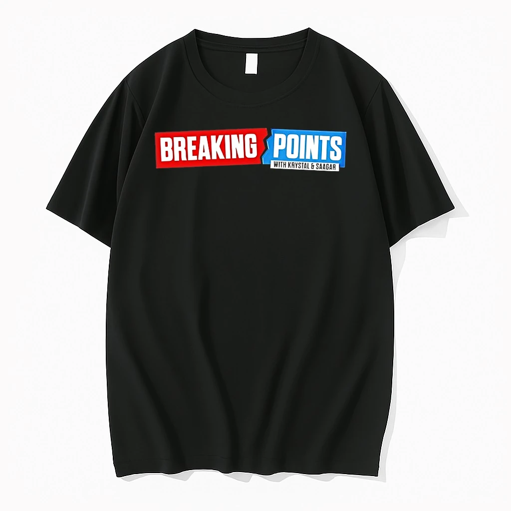 Breaking Points With Krystal And Saagar Logo Shirts