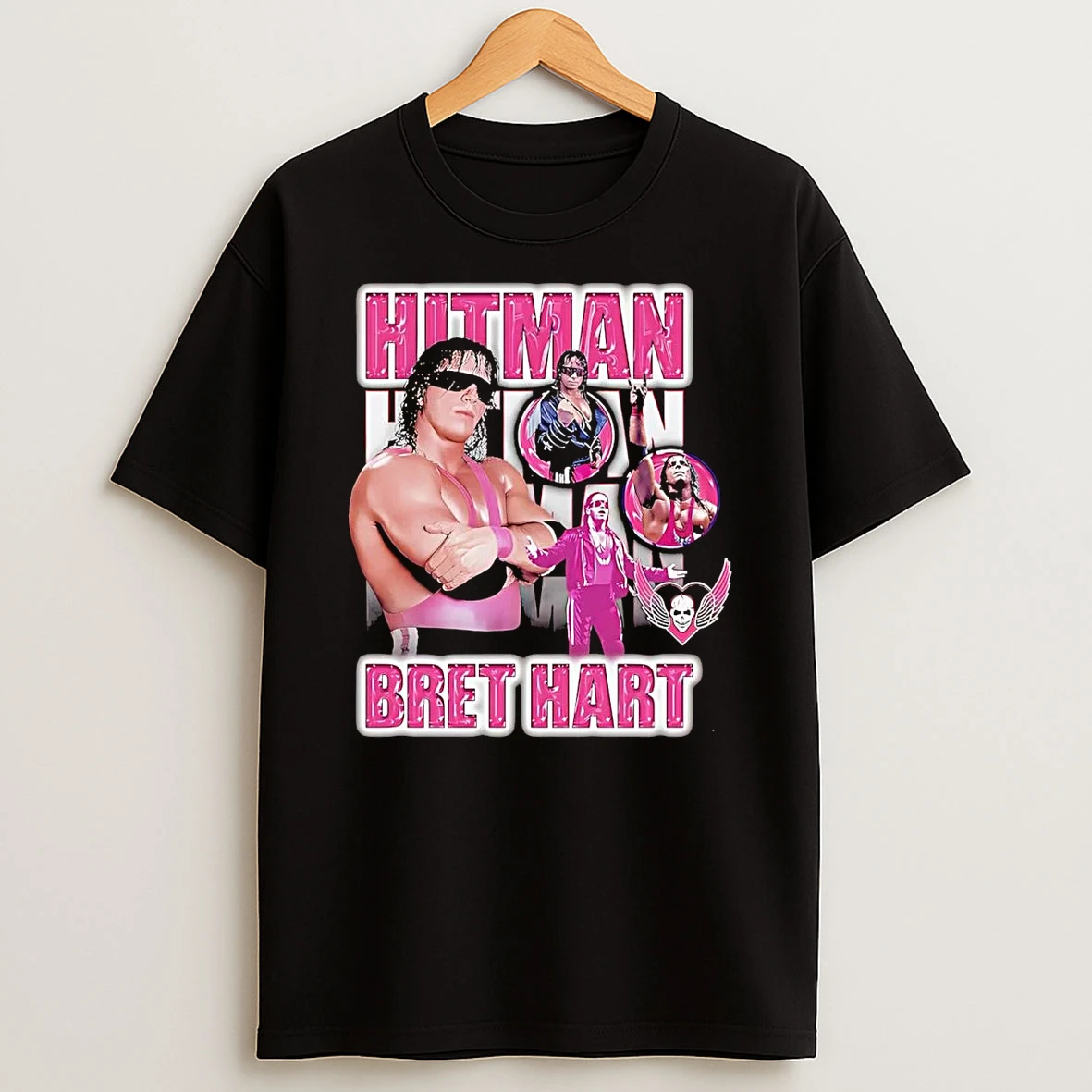 Bret Hart Hitman Shirts
