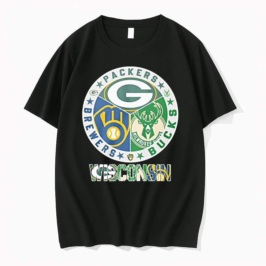 Brewers Packers And Bucks 2025 Shirts
