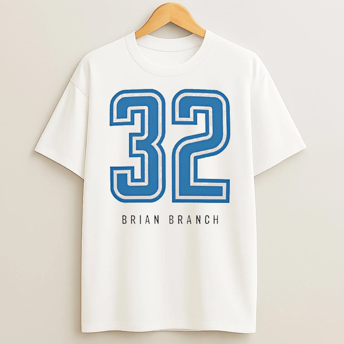 Brian Branch Nameplate Box Shirts