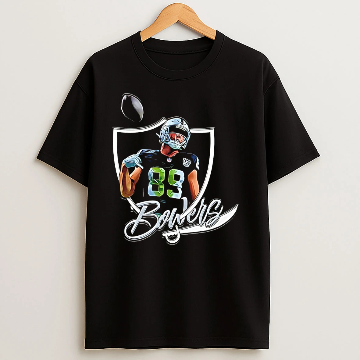 Brock Is Back Brock Bowers Las Vegas Raiders Football T Shirts