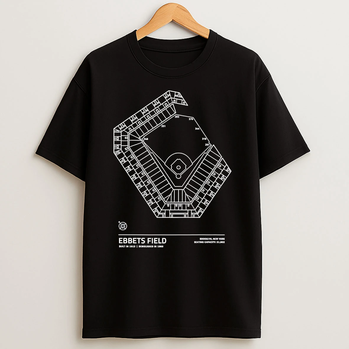 Brooklyn Dodgers Ebbets Field Shirts