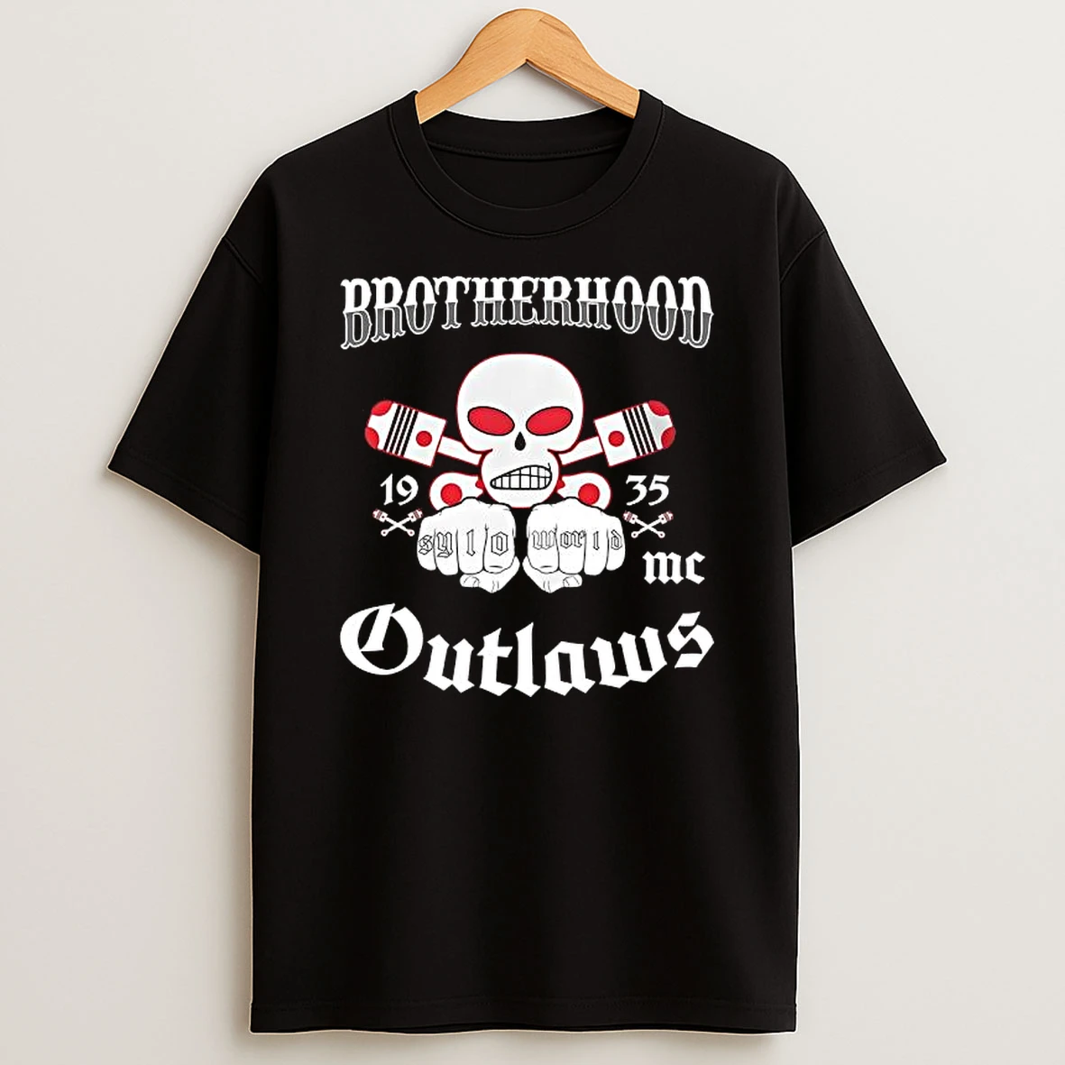 Brotherhood Outlaws Mc 1935 Sylo World Shirts