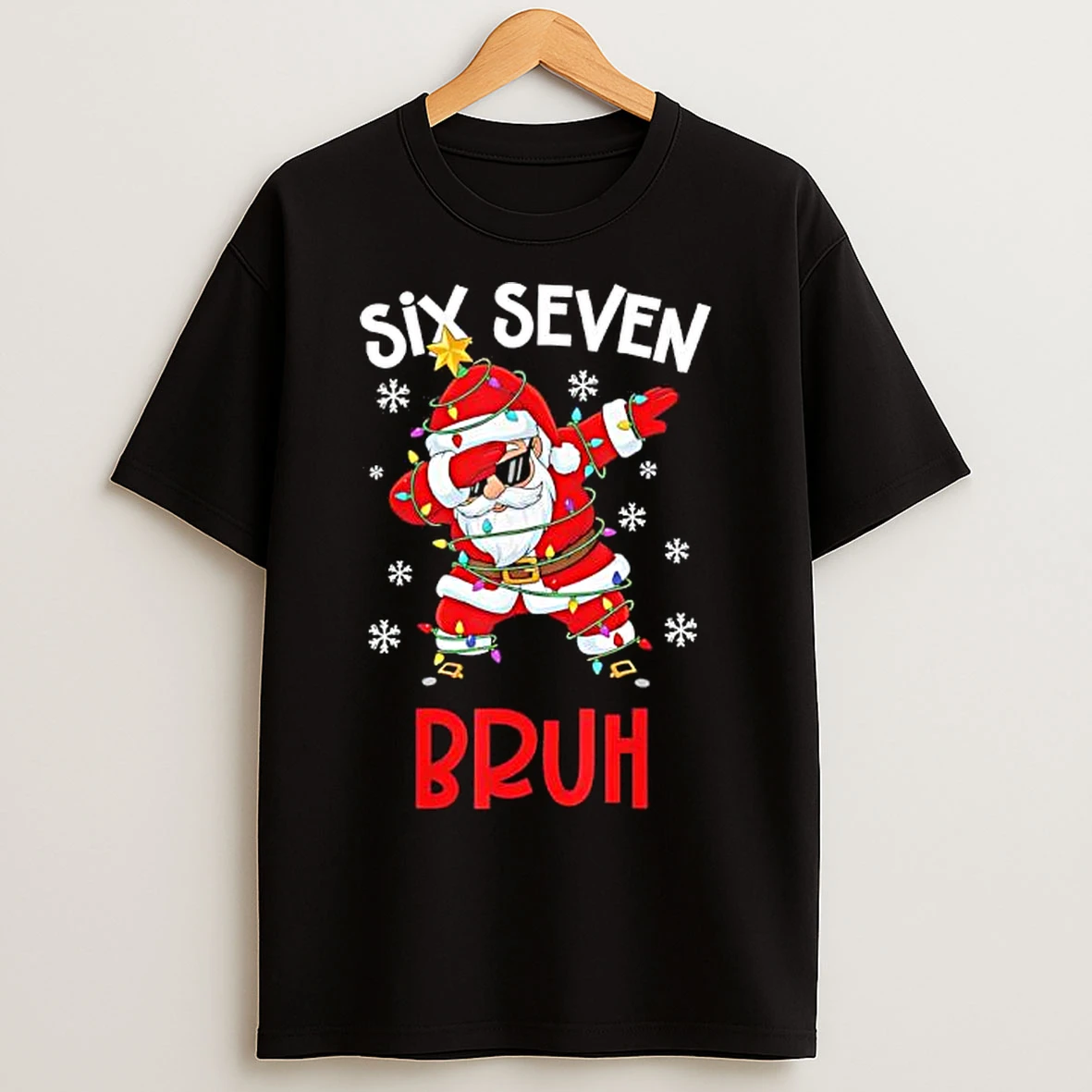 Bruh 67 Six Seven 6 7 Santa Xmas T Shirts