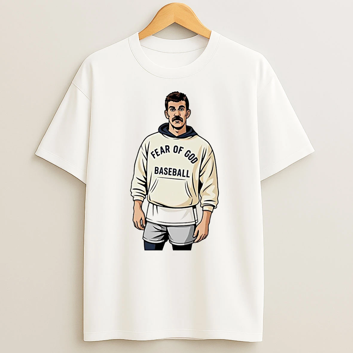 Bryce Harper Mustache Fear Of God Baseball Shirts