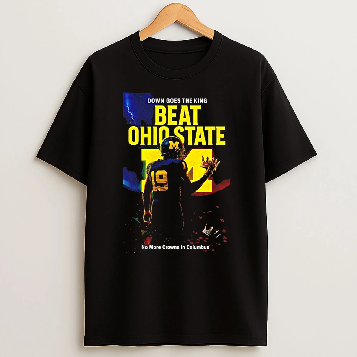 Bryce Underwood Michigan Wolverines Down Goes The King Beat Ohio State Shirts