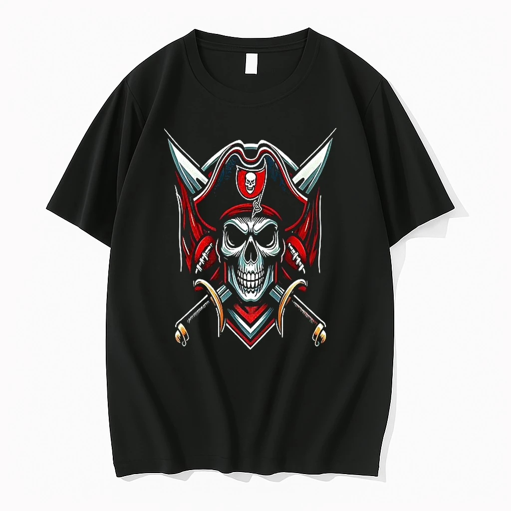 Buccaneers Football Print Waffle Logo Shirts
