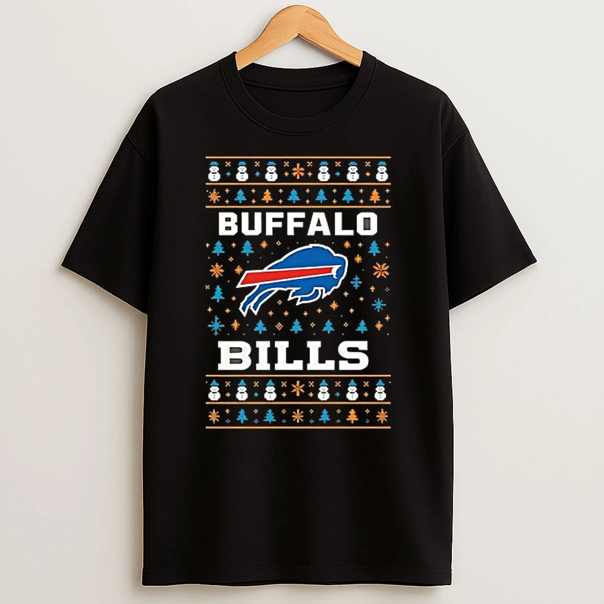 Buffalo Bills 2025 Ugly Christmas Logo Shirts