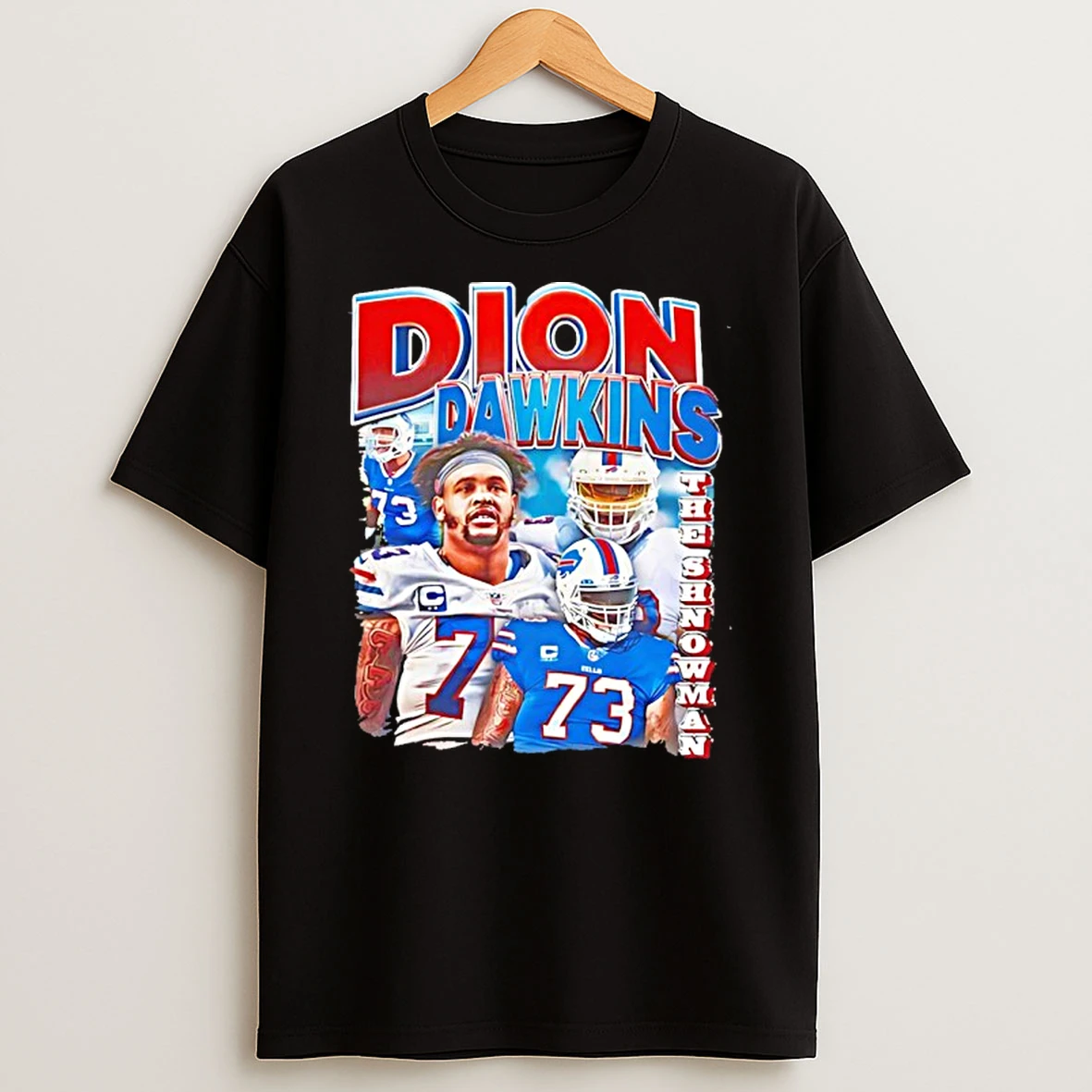 Buffalo Bills Dion Dawkins The Shnowman Graphic Shirts