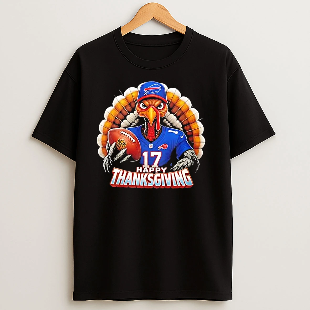 Buffalo Bills Football Turkey Happy Thanksgiving T Shirts