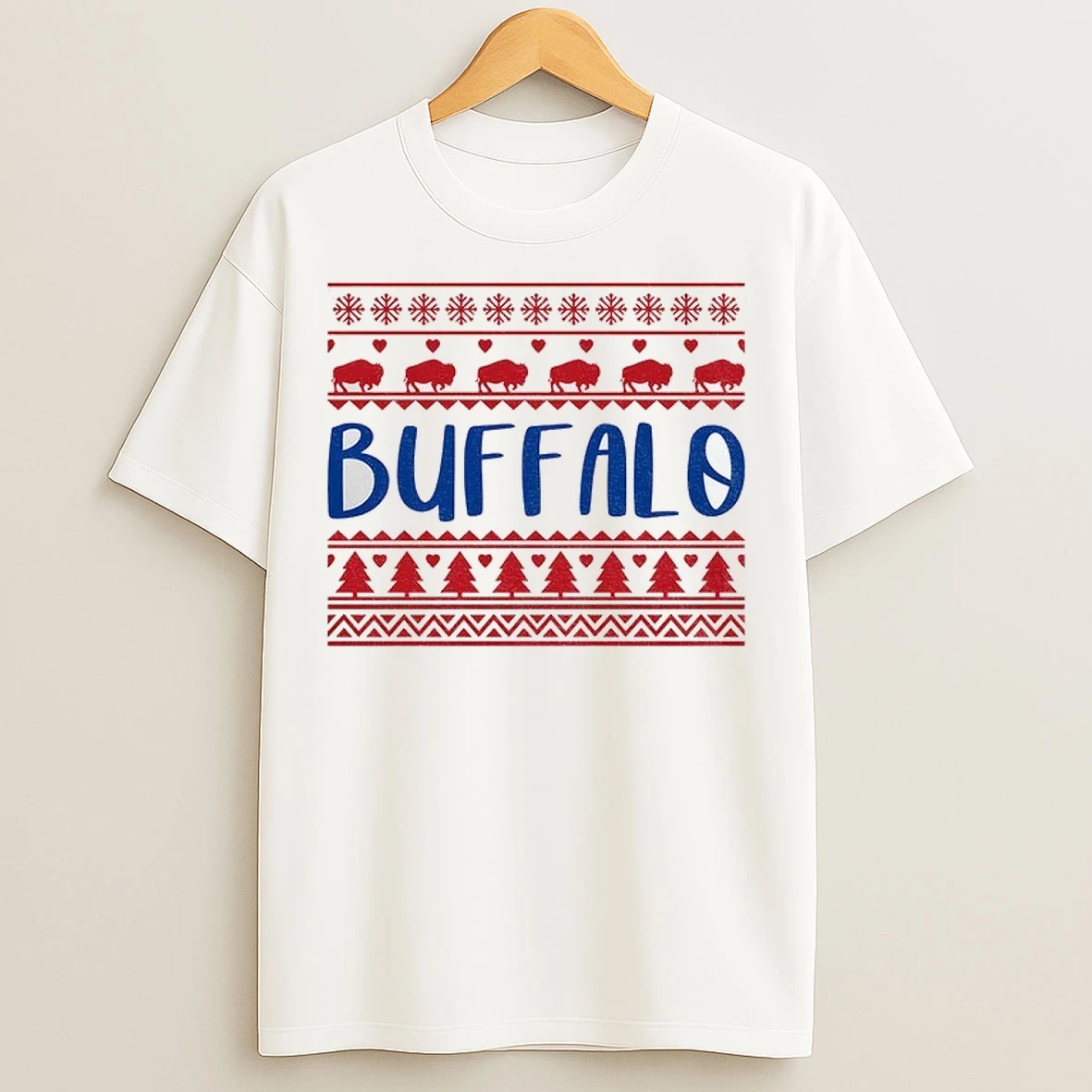 Buffalo Bills Nfl Football 1973 2025 Merry Christmas T Shirts