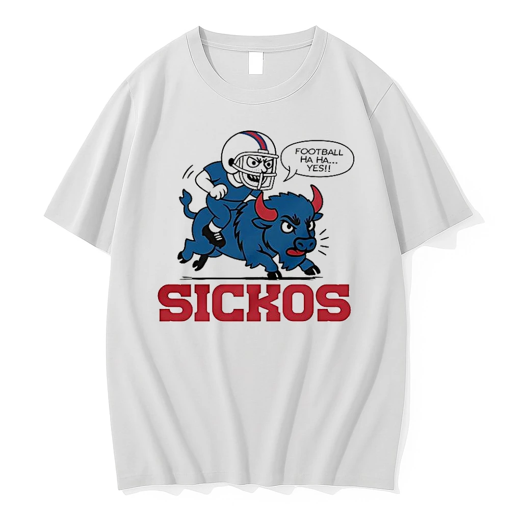 Buffalo Bills Nfl Sickos Football Haha Yes Cartoon Shirts