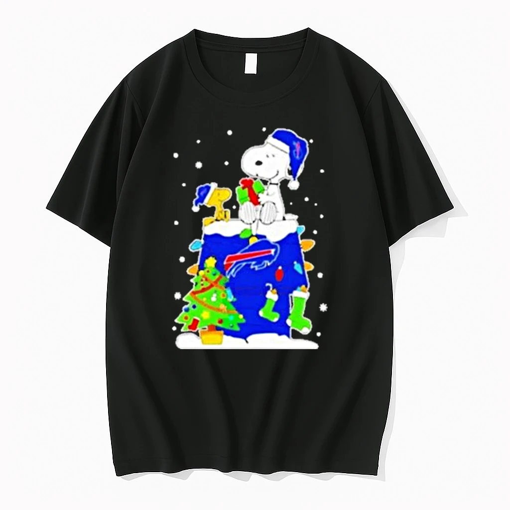 Buffalo Bills Snoopy And Woodstock Christmas Shirts