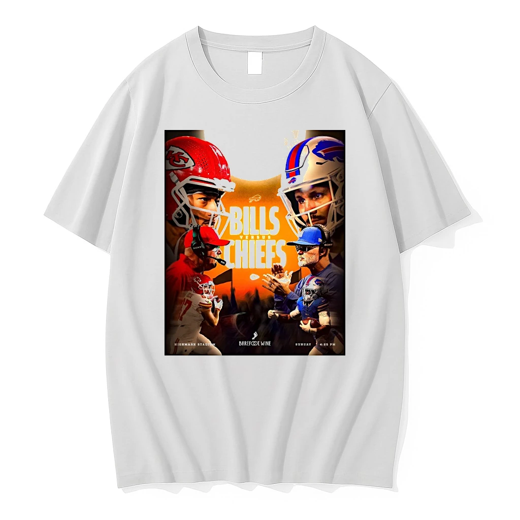 Buffalo Bills Vs Kansas City Chiefs Nfl Game Matchup Of The Week 2025 Highmark Stadium Shirts