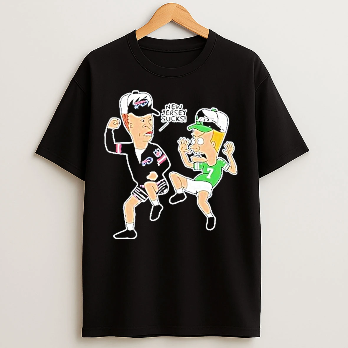 Buffalo Bills Vs New York Jets New Jersey Sucks T Shirts