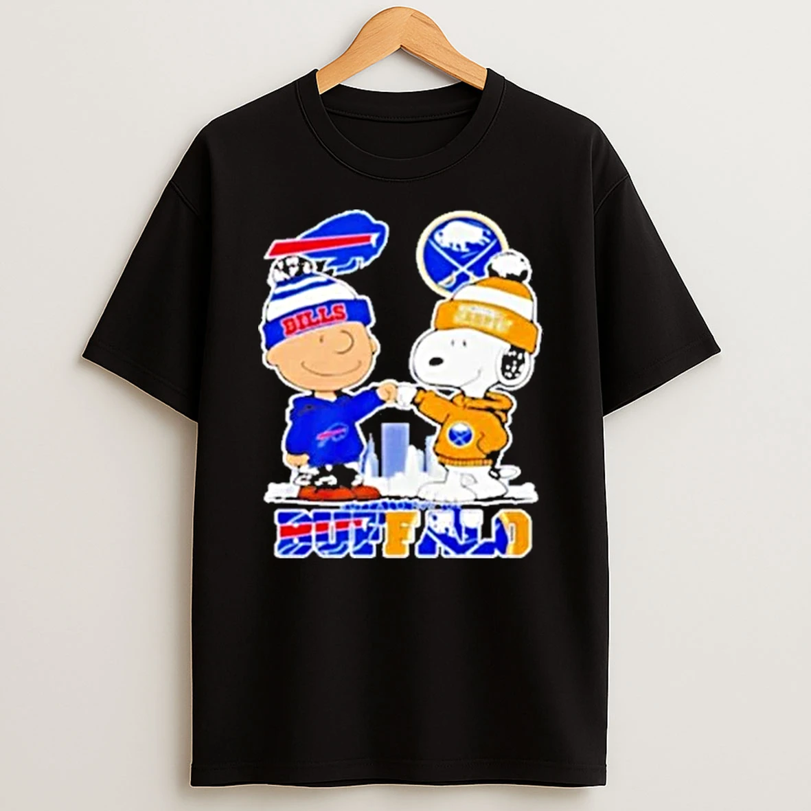 Buffalo Bills X Buffalo Sabres Snoopy Charlie Brown Shirts