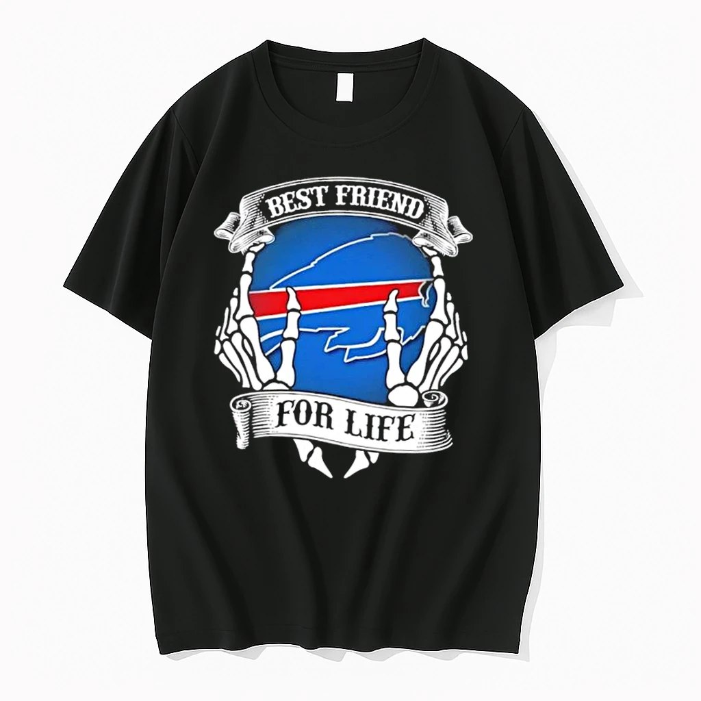 Buffalo Bills Football Best Friend For Life Hands Bones Shirts