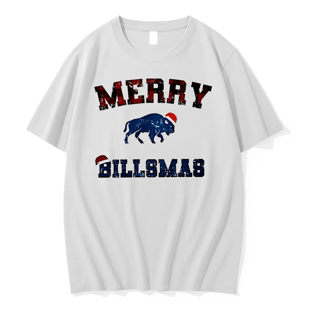 Buffalo Bills Merry Billsmas Christmas Logo Mascot Shirts
