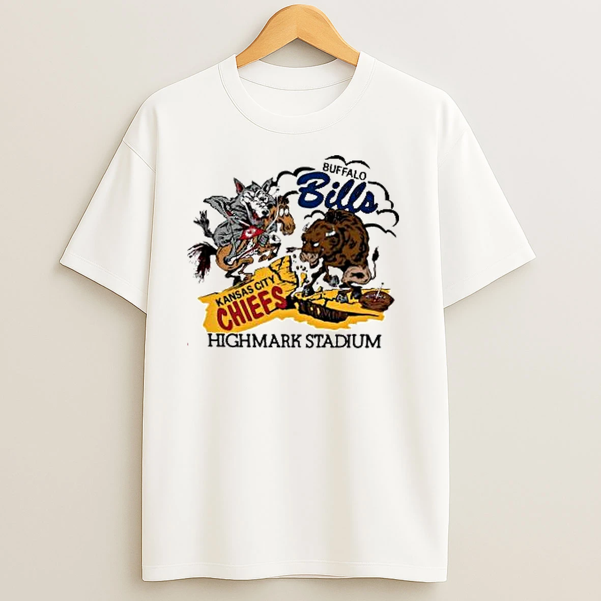 Buffalo Bills Vs Kansas City Chiefs Match Up 2025 T Shirts