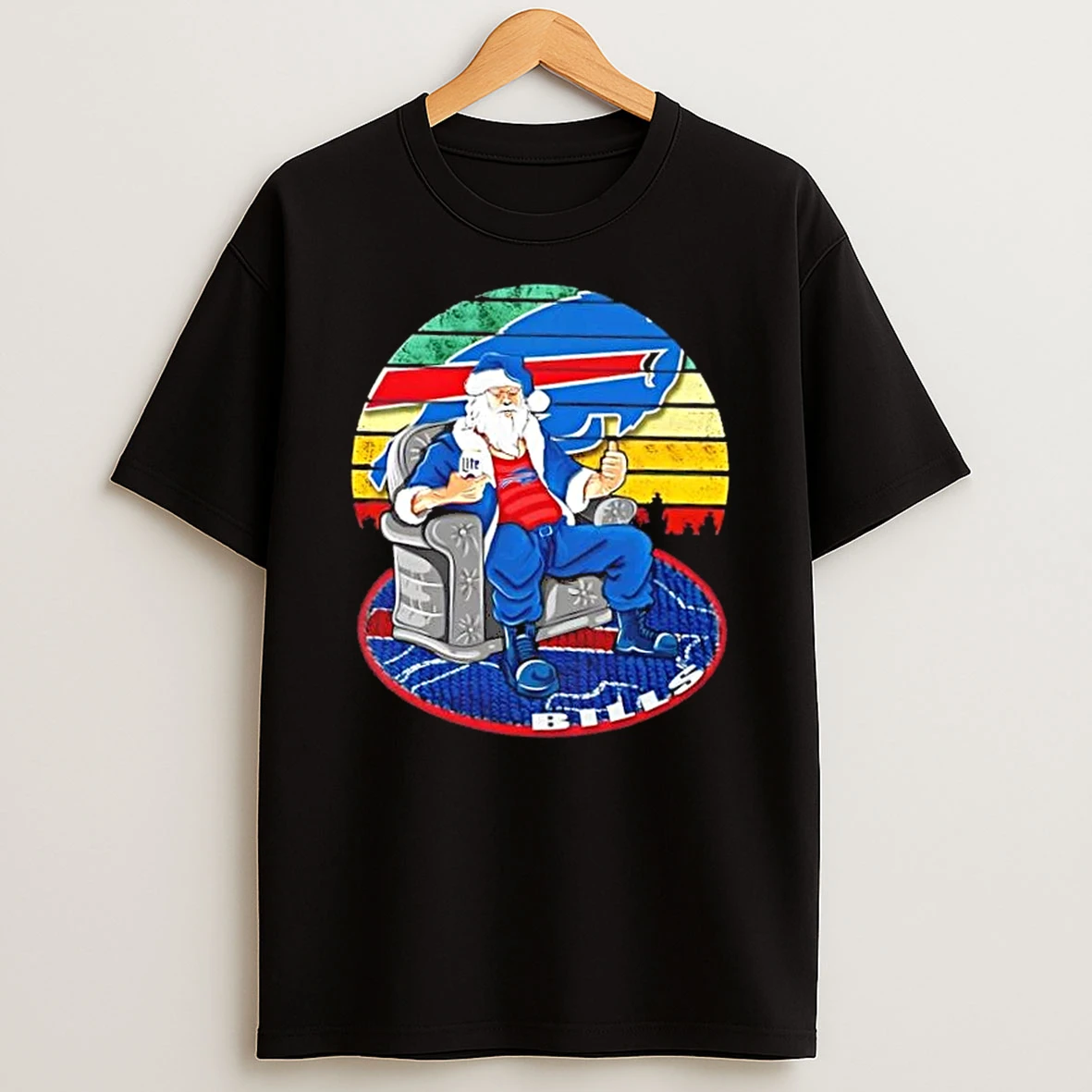 Buffalo Bills X Santa Claus Christmas Vintage Shirts