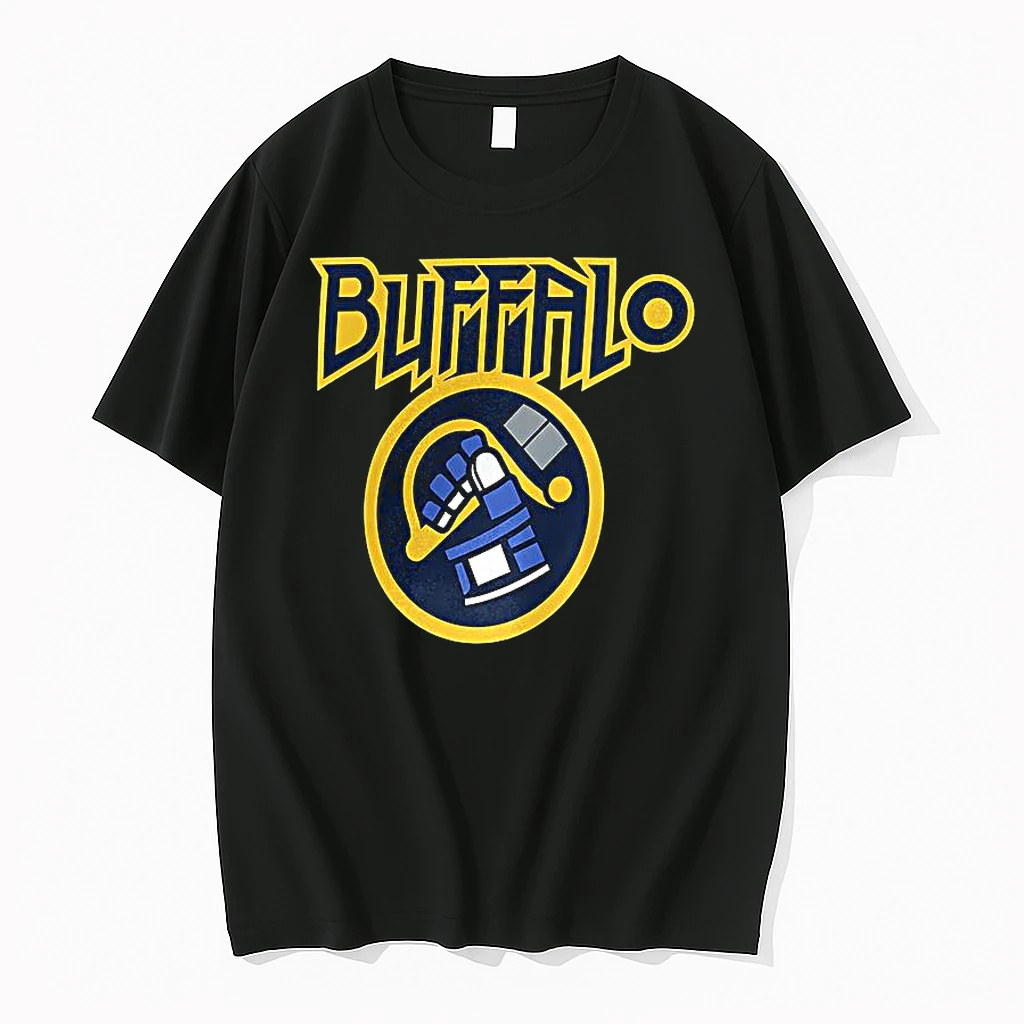 Buffalo H E Double Hockey Logo Shirts