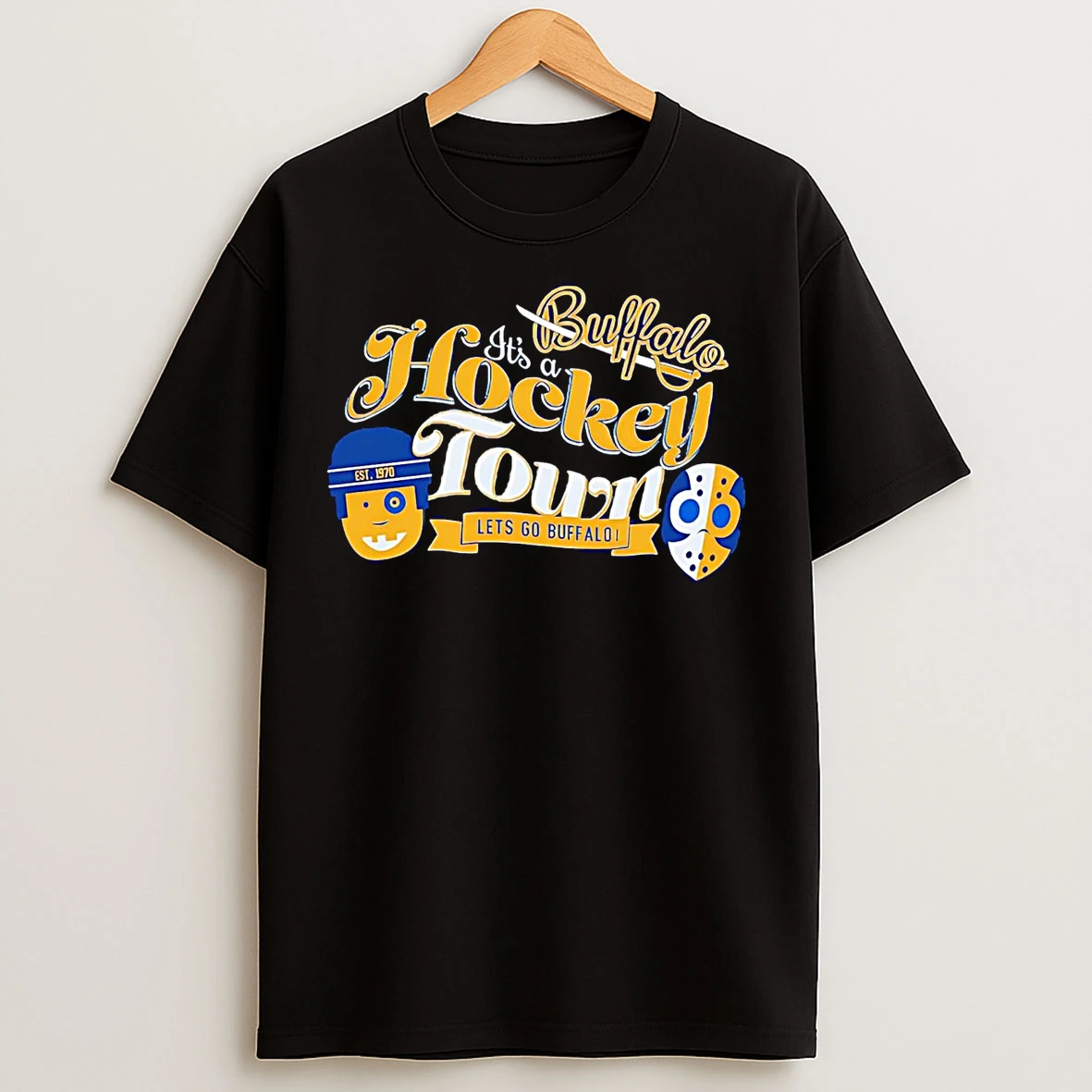 Buffalo Sabres Its A Hockey Town Lets Go Buffalo T Shirts