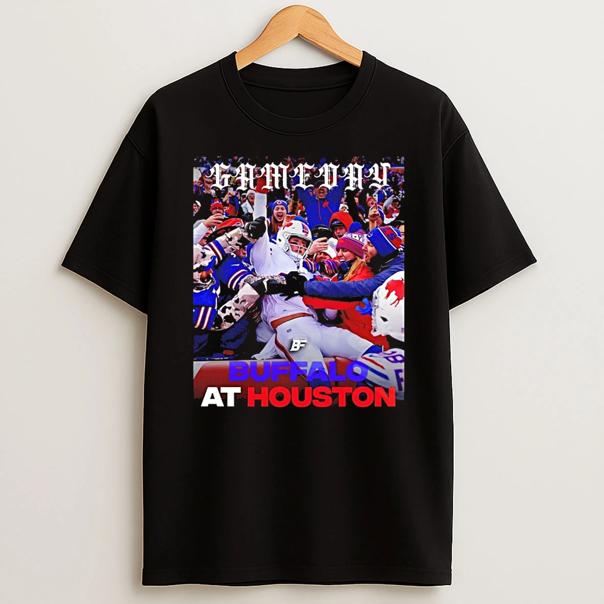Buffalo At Houston 2025 Game Day Shirts
