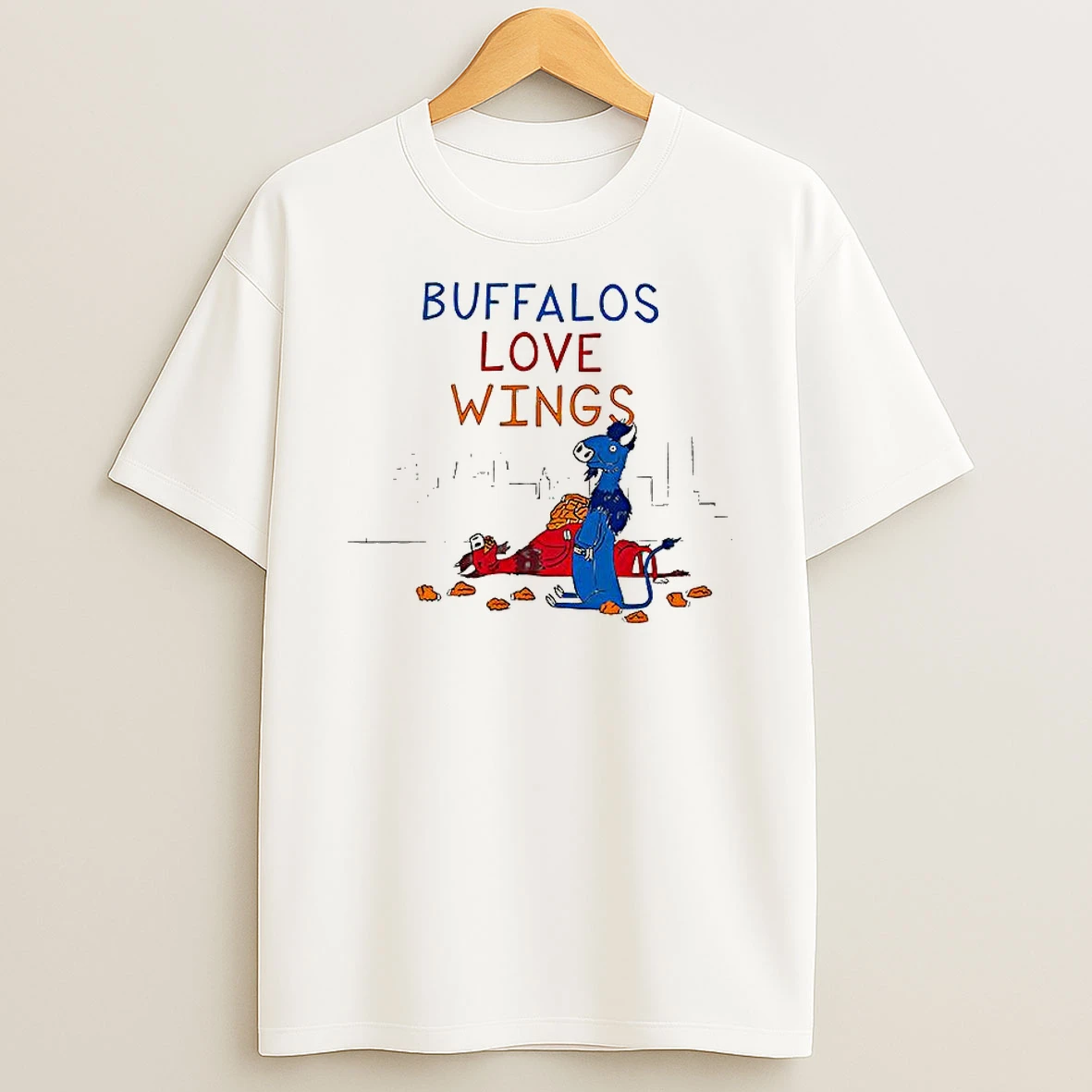 Buffalos Love Wings Shirts