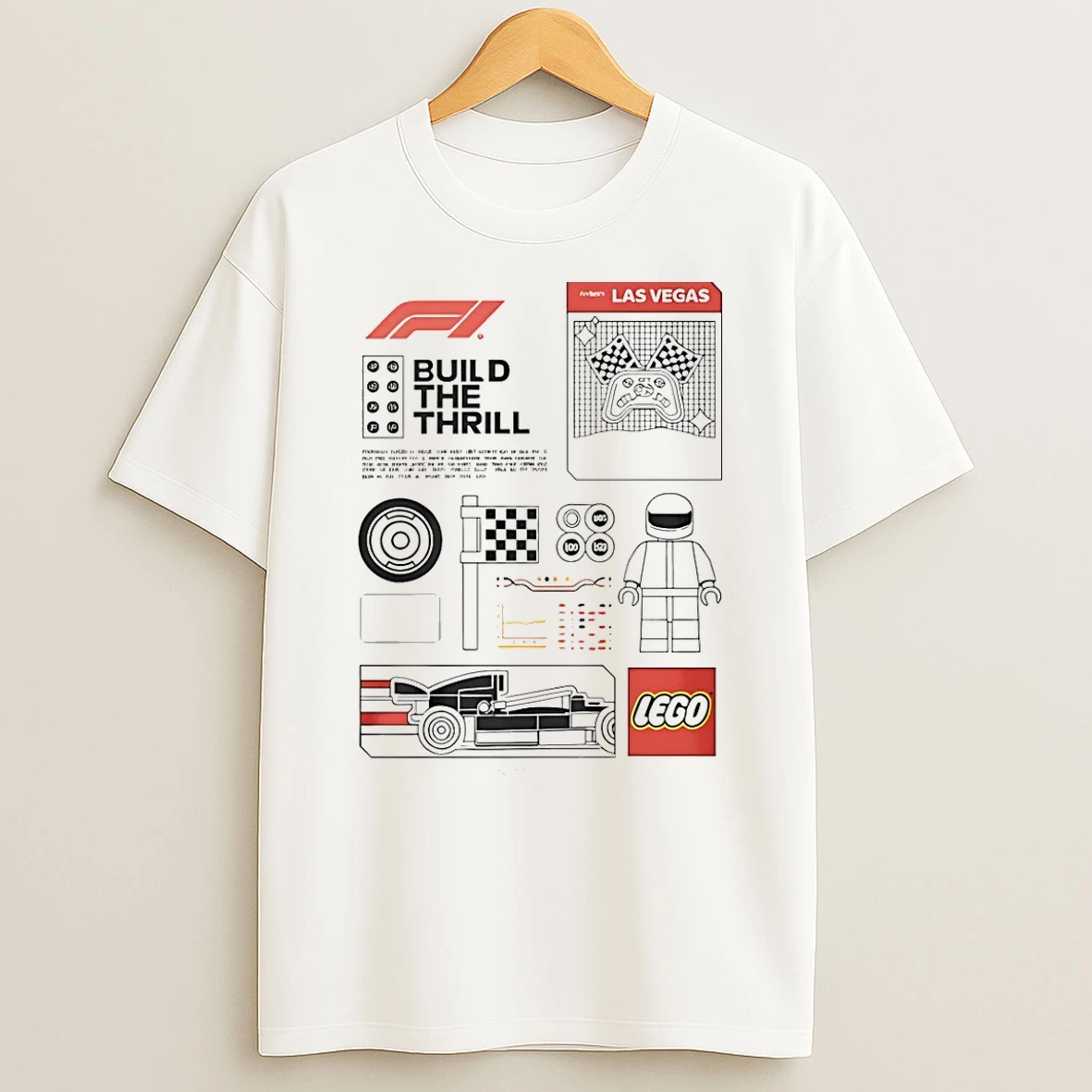 Build The Thrill Lego Las Vagas Shirts