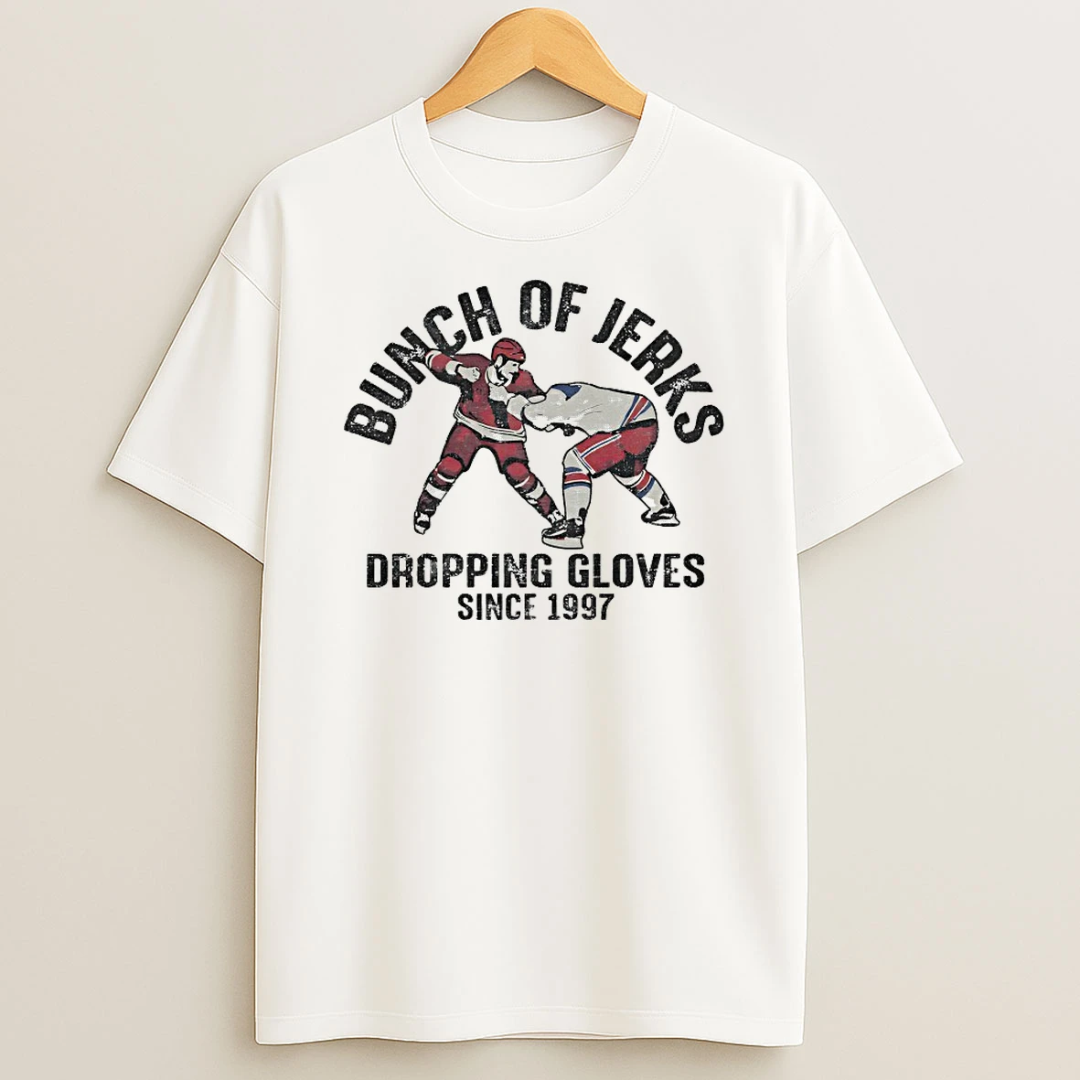 Bunch Of Jerks Dropping Gloves Since 1997 Shirts