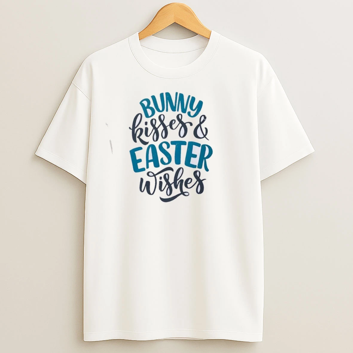 Bunny Kisses And Easter Wishes T Shirts