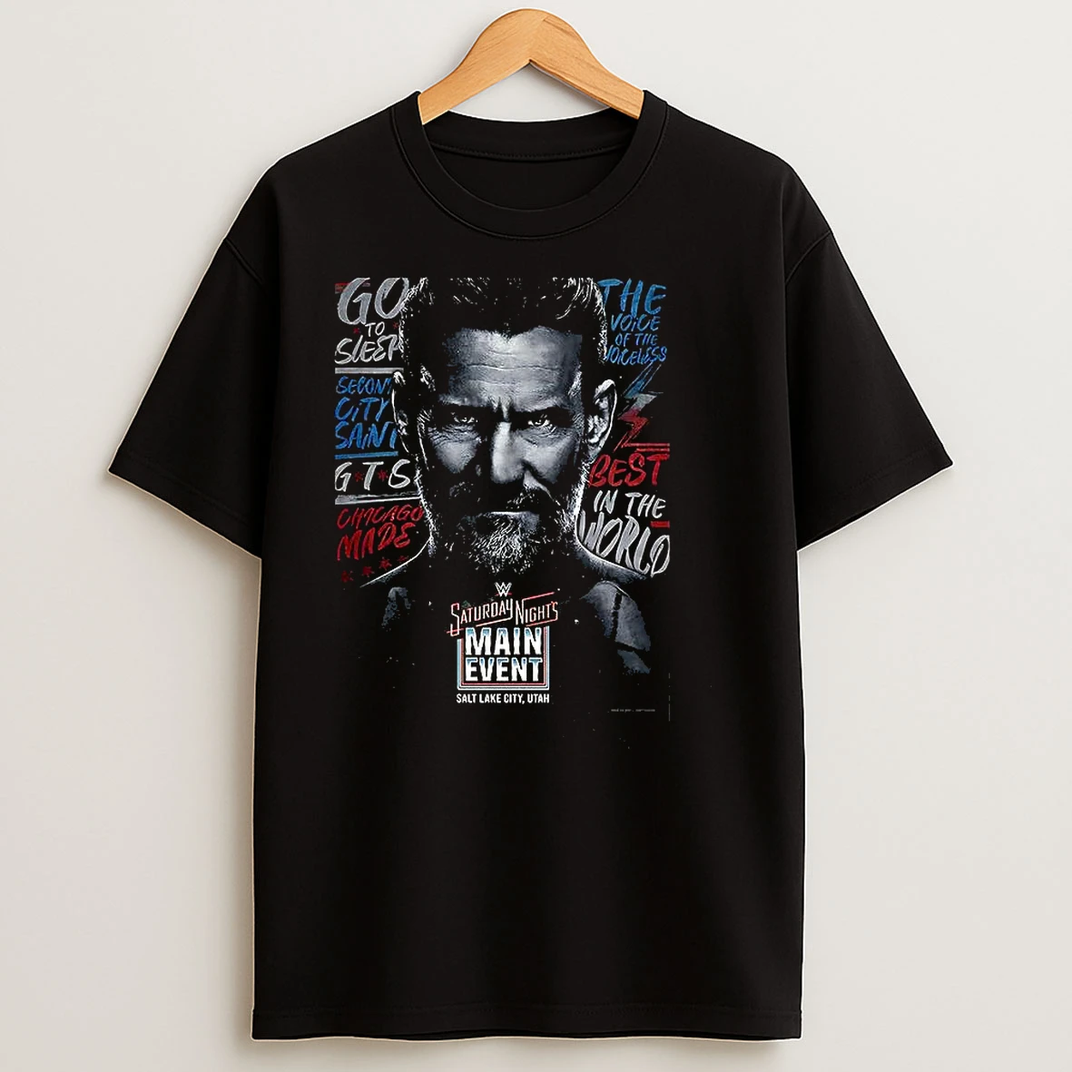 Cm Punk Wwe Saturday Nights Main Event Atlanta 2025 T Shirts