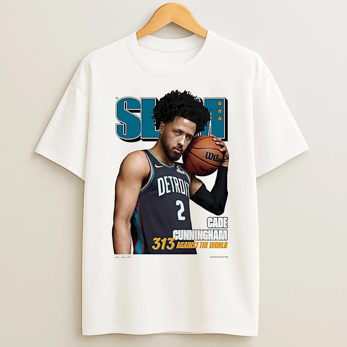 Cade Cunningham Against The World Detroit Pistons T Shirts