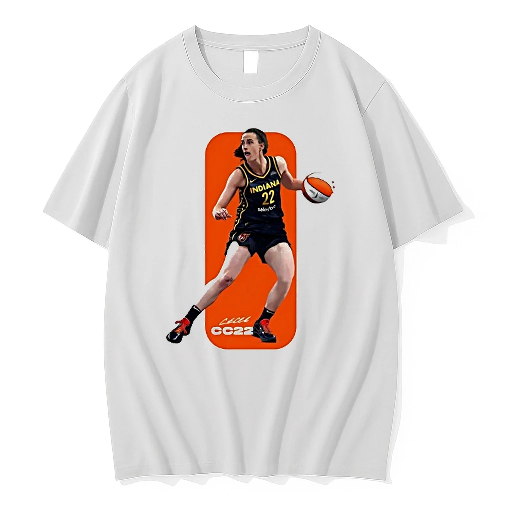 Caitlin Clark Cc22 Basketball Logo Shirts