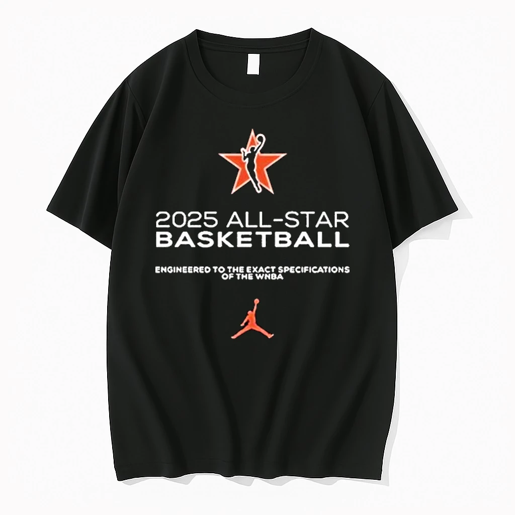 Caitlin Clark Wearing All Star Caitlin Clark 2025 All Star Basketball Engineered To The Exact Specifications Of The Wnba Shirts
